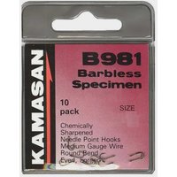 Kamasan B981 Eyed Barbless Hooks - Size 18 - Assorted, Assorted