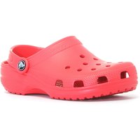 Crocs Girls' Classic Clogs - Red, Red