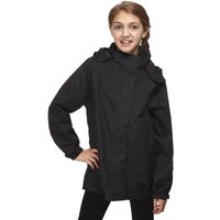 Peter Storm Girls' Wendy II Waterproof Jacket - Black, Black