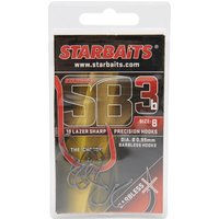 Starbaits SB3 Hook No. 8 - Silver, Silver