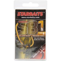 Starbaits SB1 Hook No. 8 - Silver, Silver