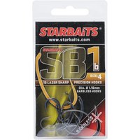 Starbaits SB1 Hook No. 4 - Silver, Silver