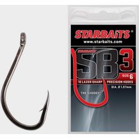 Starbaits SB3 Hook No. 4 - Silver, Silver