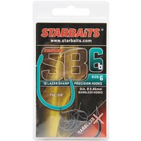 Starbaits SB4 Long Shank Hook No. 6 - Silver, Silver
