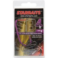 Starbaits SB6 Hook No. 6 - Silver, Silver