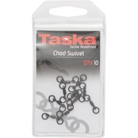 Taska Chod Swivels - Silver, Silver