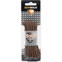 Sof Sole Wax Boot Laces - 114cm - Brown, Brown