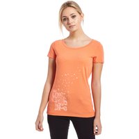 The North Face Women's Birds & Clouds T-Shirt - Orange, Orange