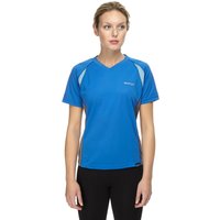 Trekmates Women's Vitality Short Sleeve Top - Blue, Blue