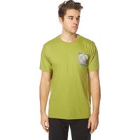 Weird Fish Men's Peak Fish T-Shirt - Green, Green