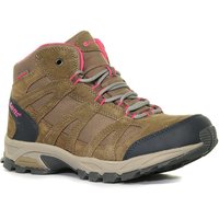 Hi Tec Women's Alto Mid Waterproof Hiking Boot - Brown, Brown