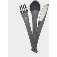 Lifeventure Ellipse Knife, Fork And Spoon Set - Grey, Grey