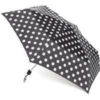 Fulton Mini-Flat 1 Umbrella - Black, Black