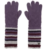 Smartwool Women's Chevron Gloves - Purple, Purple