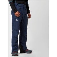 Salomon Men's Brilliant Ski Pants - Blue, Blue