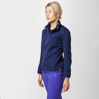 Salomon Women's Discovery Full Zip Fleece - Blue, Blue