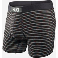 Saxx Men's Vibe Boxer Shorts - Black, Black
