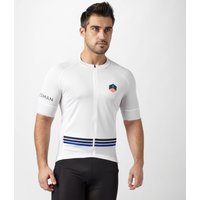 Spokesman Men's Climbers Cycling Jersey - White, White