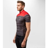Gore Men's Striped Cycling Jersey - Red, Red