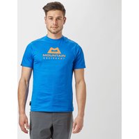 Mountain Equipment Men's Front Logo T-Shirt - Blue, Blue