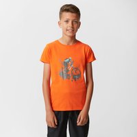 Peter Storm Boys' Downhill T-shirt - Orange, Orange