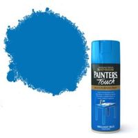 Rust-Oleum Painter's Touch Brilliant Blue Gloss Decorative Spray Paint 400 Ml