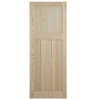 Traditional Panelled Clear Pine Internal Unglazed Door (H)1981mm (W)762mm