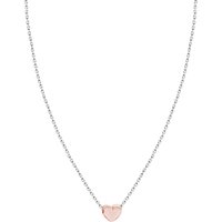 Rose Gold Plated Tiny Heart Necklace