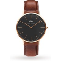 Daniel Wellington Unisex Classic Black St Mawes Watch 40mm Watch