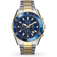 Mens Bulova Marine Star Chronograph Watch
