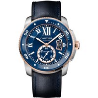 Calibre De Cartier Diver Blue Watch, 42 Mm