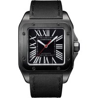 Cartier Santos 100 Carbon Watch, 51.1 X 41.3 Mm
