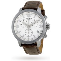 Tissot PRC 200 Chronograph White Dial Men's Watch