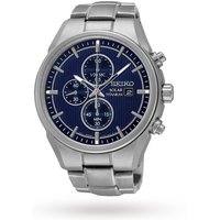 Seiko Men's Titanium Chronograph Solar Powered Watch SSC365P1