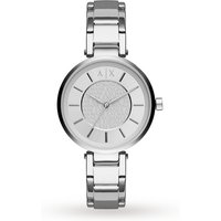 Armani Exchange Ladies Urban Silver Steel Bracelet Watch AX5315