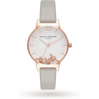 Olivia Burton Busy Bees Grey & Rose Gold Watch