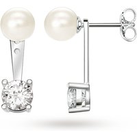 Thomas Sabo Glam & Soul Pearl And Cubic Zirconia Ear Studs