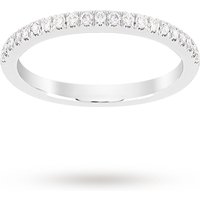 Jenny Packham Brilliant Cut 0.23 Carat Total Weight Wedding Ring In Platinum