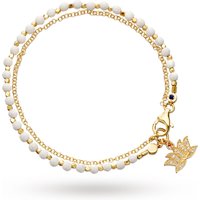 Astley Clarke Agate Lotus Biography Bracelet