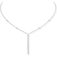 Messika Gatsby Vertical Bar Necklace