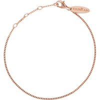 Kirstin Ash Adjustable Bracelet 18k-Rose Gold-Vermeil
