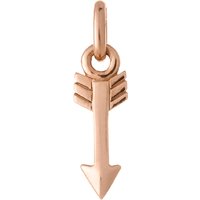 Kirstin Ash Arrow Charm 18k-Rose Gold-Vermeil