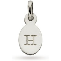 Kirstin Ash H - Oval Letter Sterling Silver