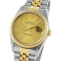Pre-Owned Rolex Oyster Datejust Mens Watch, Circa 1993