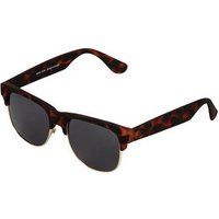 Brown Tortoiseshell Metal Trim Sunglasses New Look