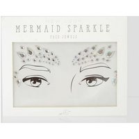 Silver Holographic Mermaid Face Jewels New Look