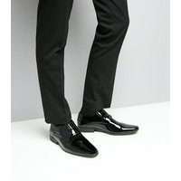 Black Patent Gibson Shoes New Look