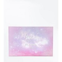 Purple Love You To The Moon And Back LED Light Up Canvas New Look