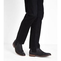Black Contrast Sole Chelsea Boots New Look