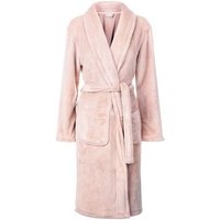 Pink Fluffy Longline Robe New Look